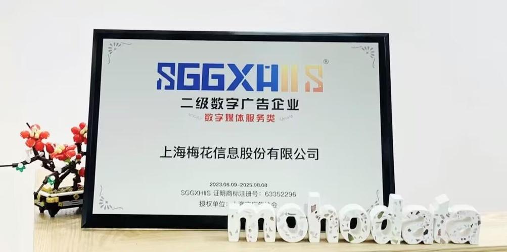 梅花信息榮獲上海市首批數字廣告證明商標授權，引領數字廣告發布新規范